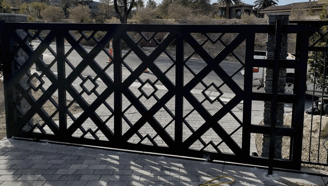 Battle Born Access single slide gate